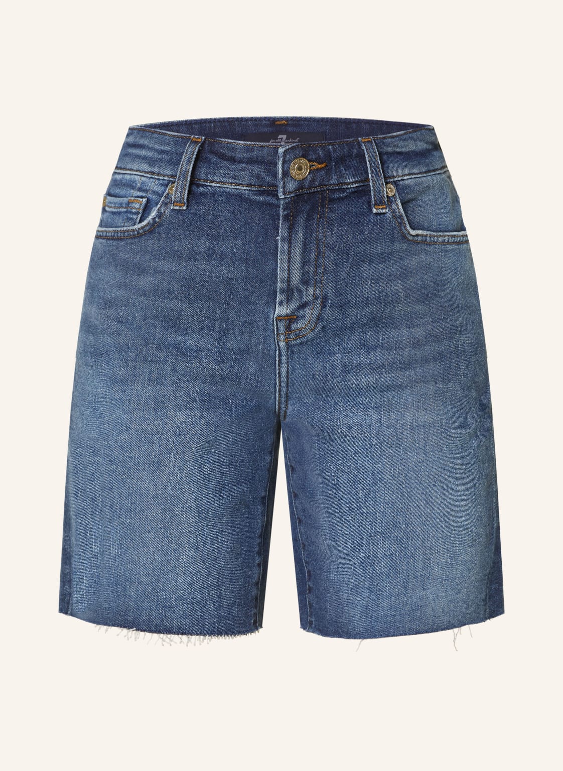 7 For All Mankind Jeansshorts blau von 7 For All Mankind