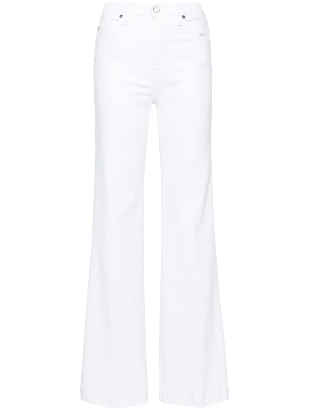 7 For All Mankind Modern Dojo flared jeans - White von 7 For All Mankind