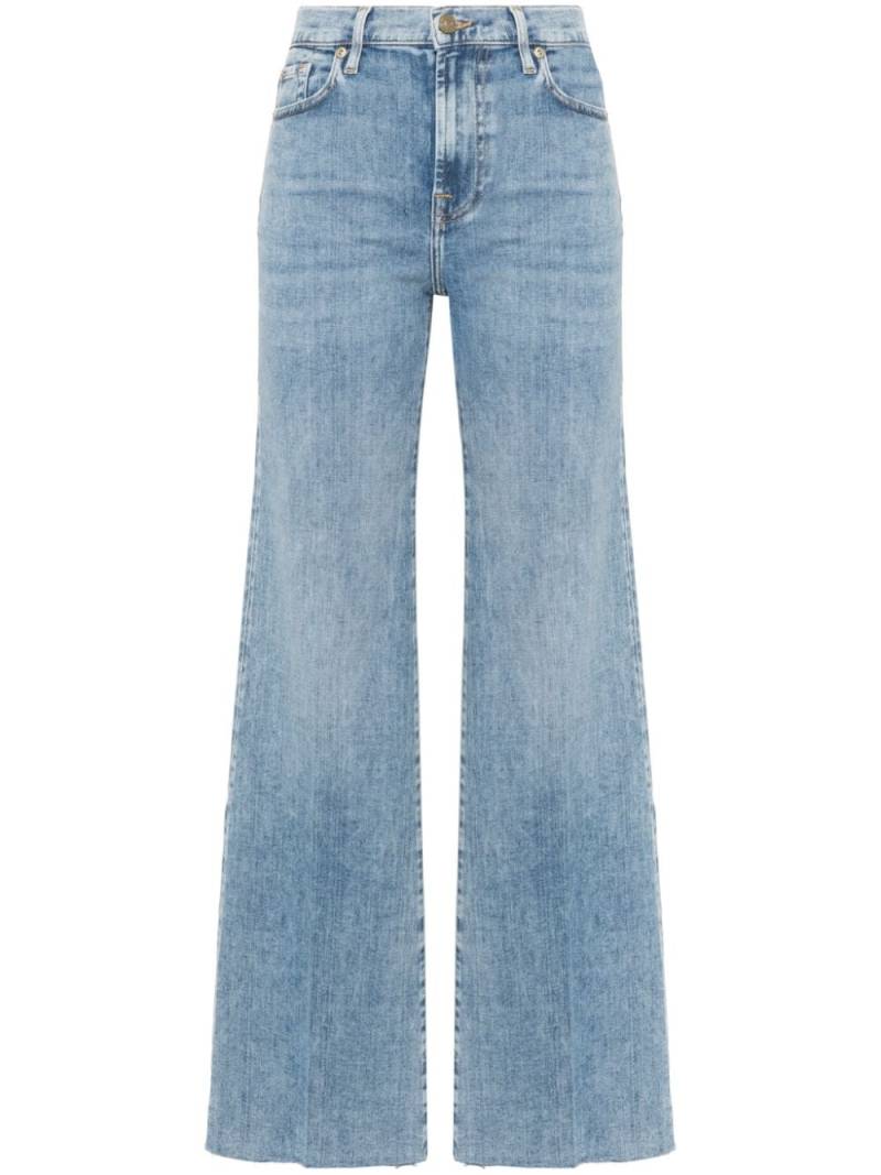 7 For All Mankind Modern Dojo high-rise flared jeans - Blue von 7 For All Mankind