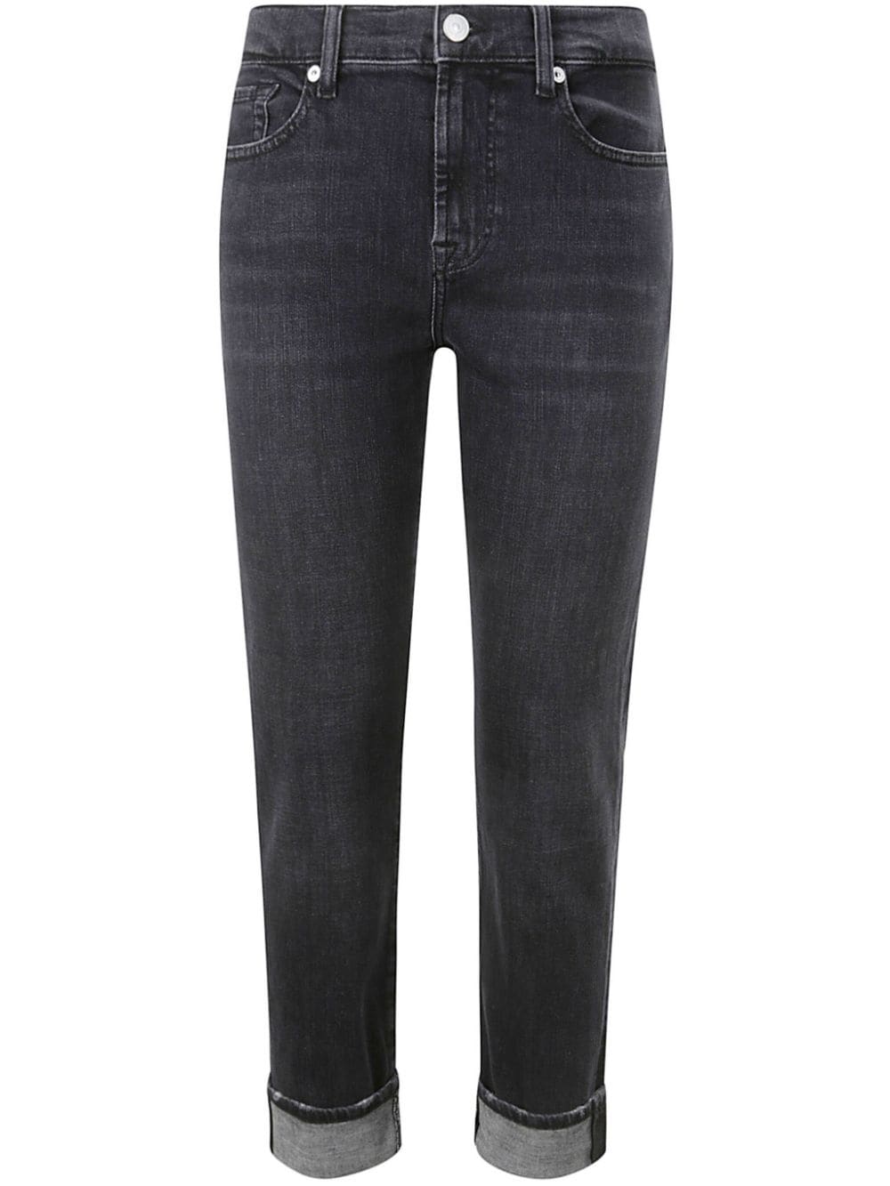 7 For All Mankind Relaxed Skinny Slim jeans - Black von 7 For All Mankind