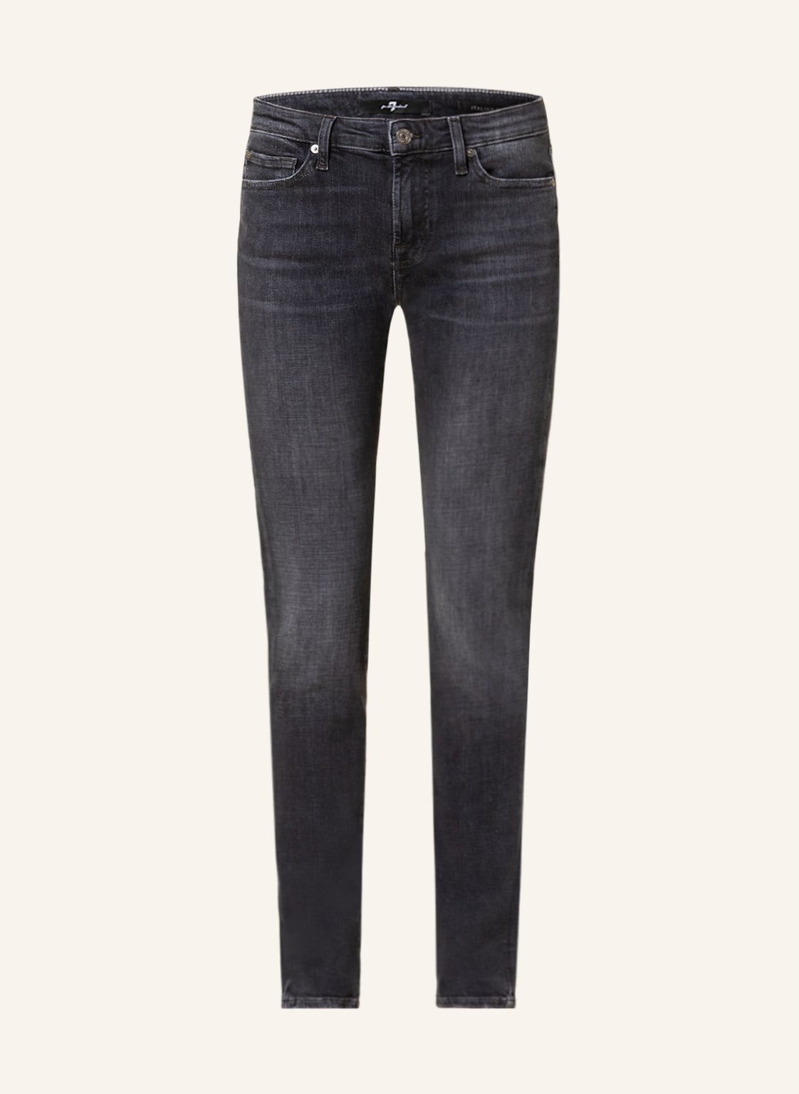 7 For All Mankind Skinny Jeans Pyper schwarz von 7 For All Mankind