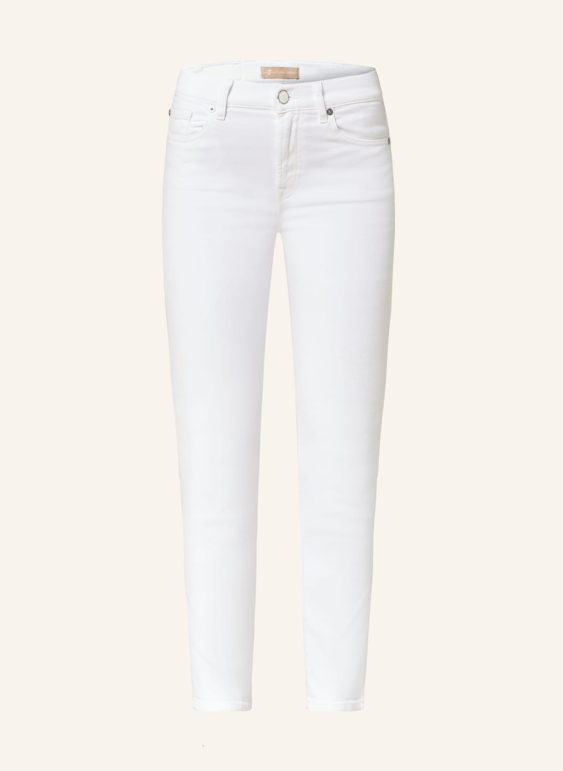 7 For All Mankind Skinny Jeans Roxanne weiss von 7 For All Mankind