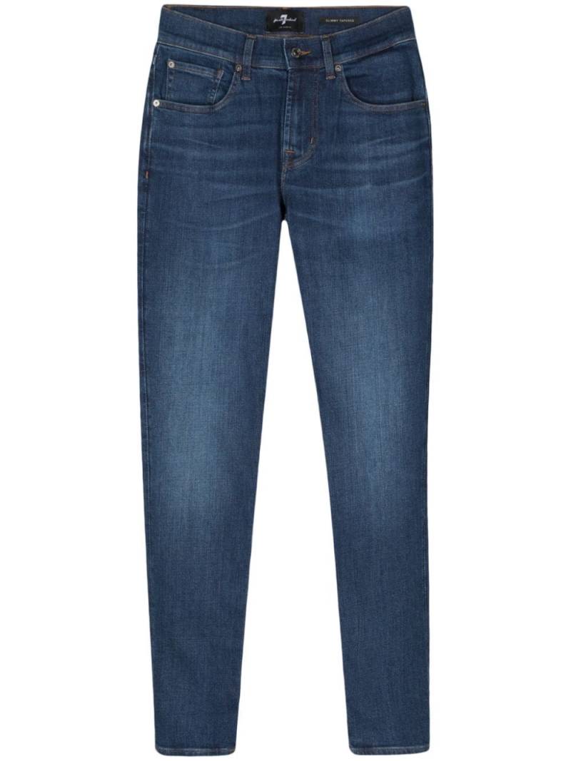 7 For All Mankind Slimmy Tapered jeans - Blue von 7 For All Mankind