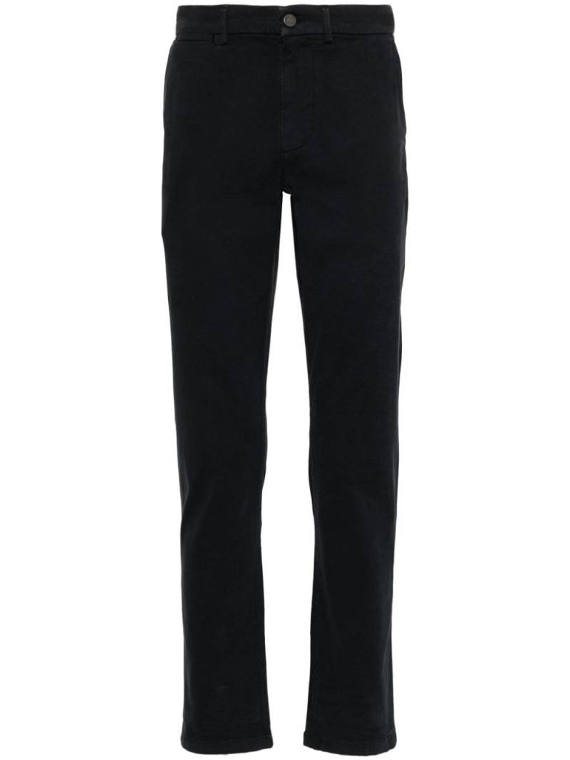 7 For All Mankind Slimmy mid-rise tapered chinos - Blue von 7 For All Mankind