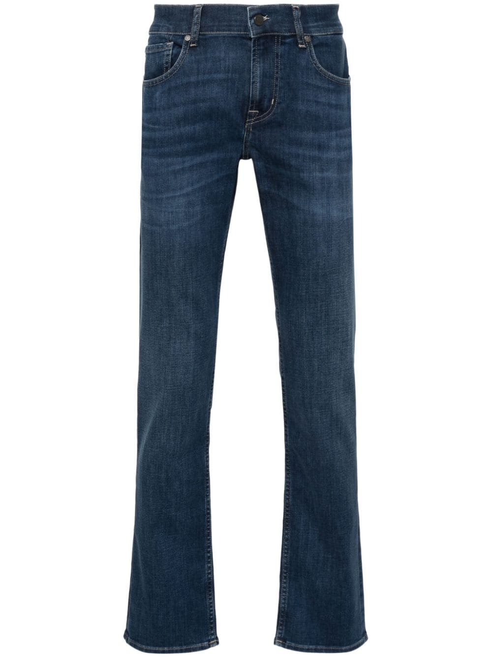 7 For All Mankind Slimmy slim-fit jeans - Blue von 7 For All Mankind