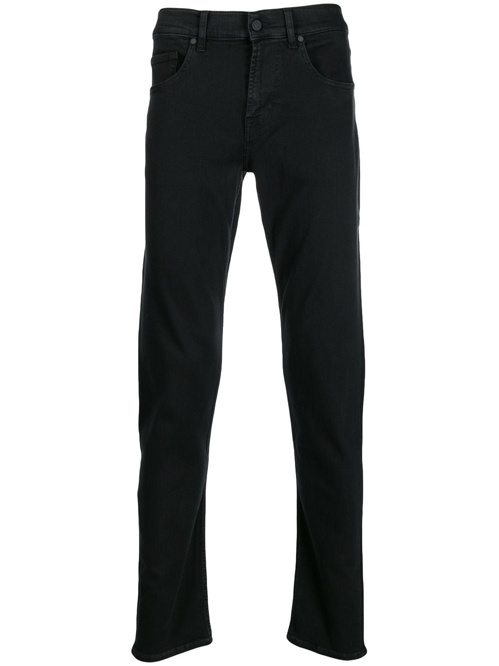 7 For All Mankind Slimmy tapered jeans - Black von 7 For All Mankind