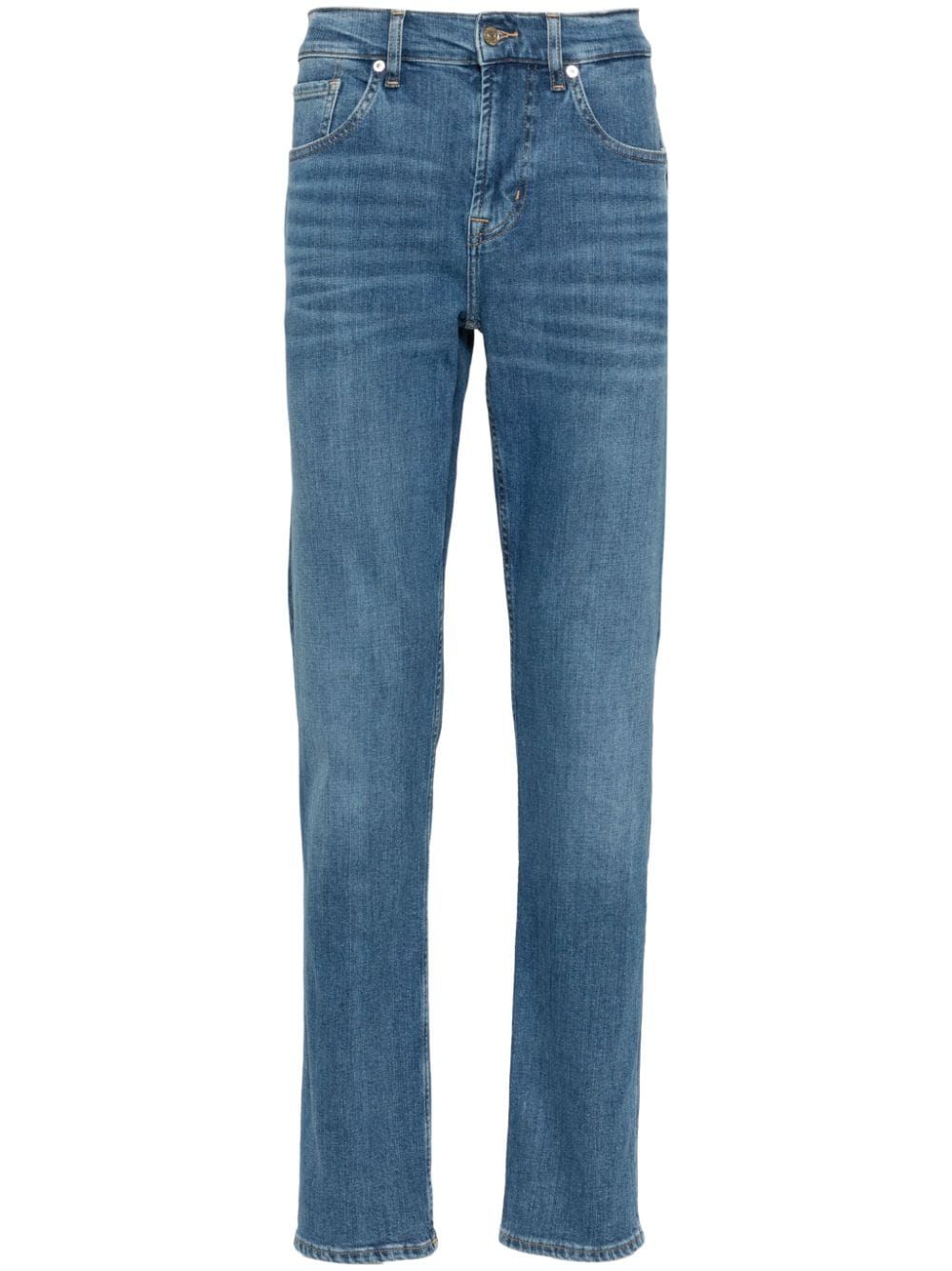 7 For All Mankind Slimmy tapered jeans - Blue von 7 For All Mankind
