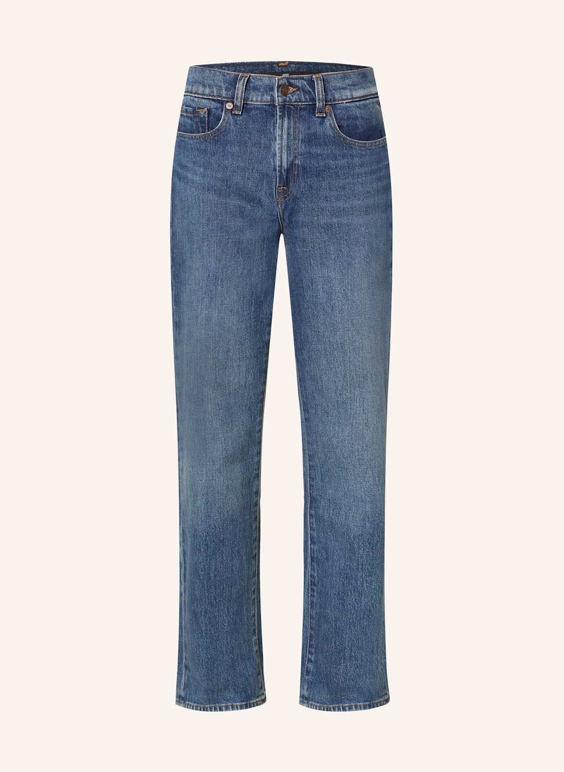 7 For All Mankind Straight Jeans Tess Trouser blau von 7 For All Mankind