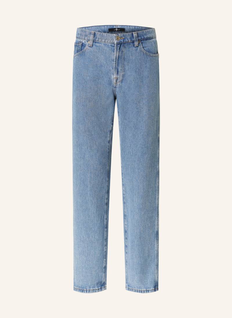 7 For All Mankind Straight Jeans Tess blau von 7 For All Mankind