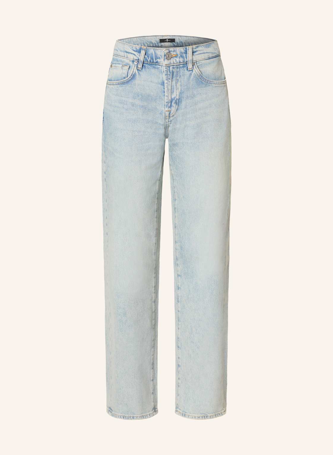 7 For All Mankind Straight Jeans Tess blau von 7 For All Mankind