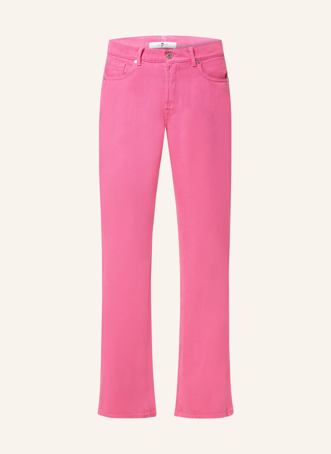 7 For All Mankind Straight Jeans Tess pink von 7 For All Mankind