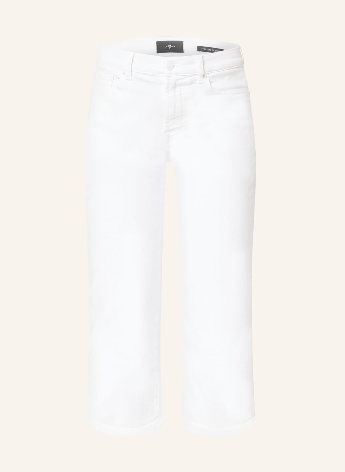 7 For All Mankind Straight Jeans weiss von 7 For All Mankind