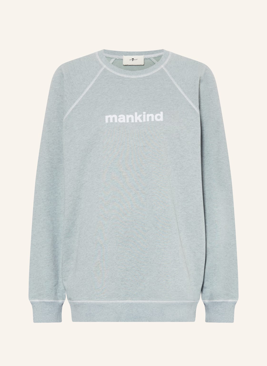 7 For All Mankind Sweatshirt grau von 7 For All Mankind