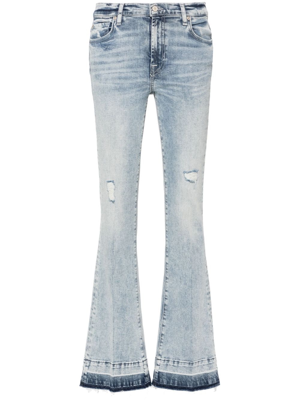 7 For All Mankind Tailorless bootcut jeans - Blue von 7 For All Mankind