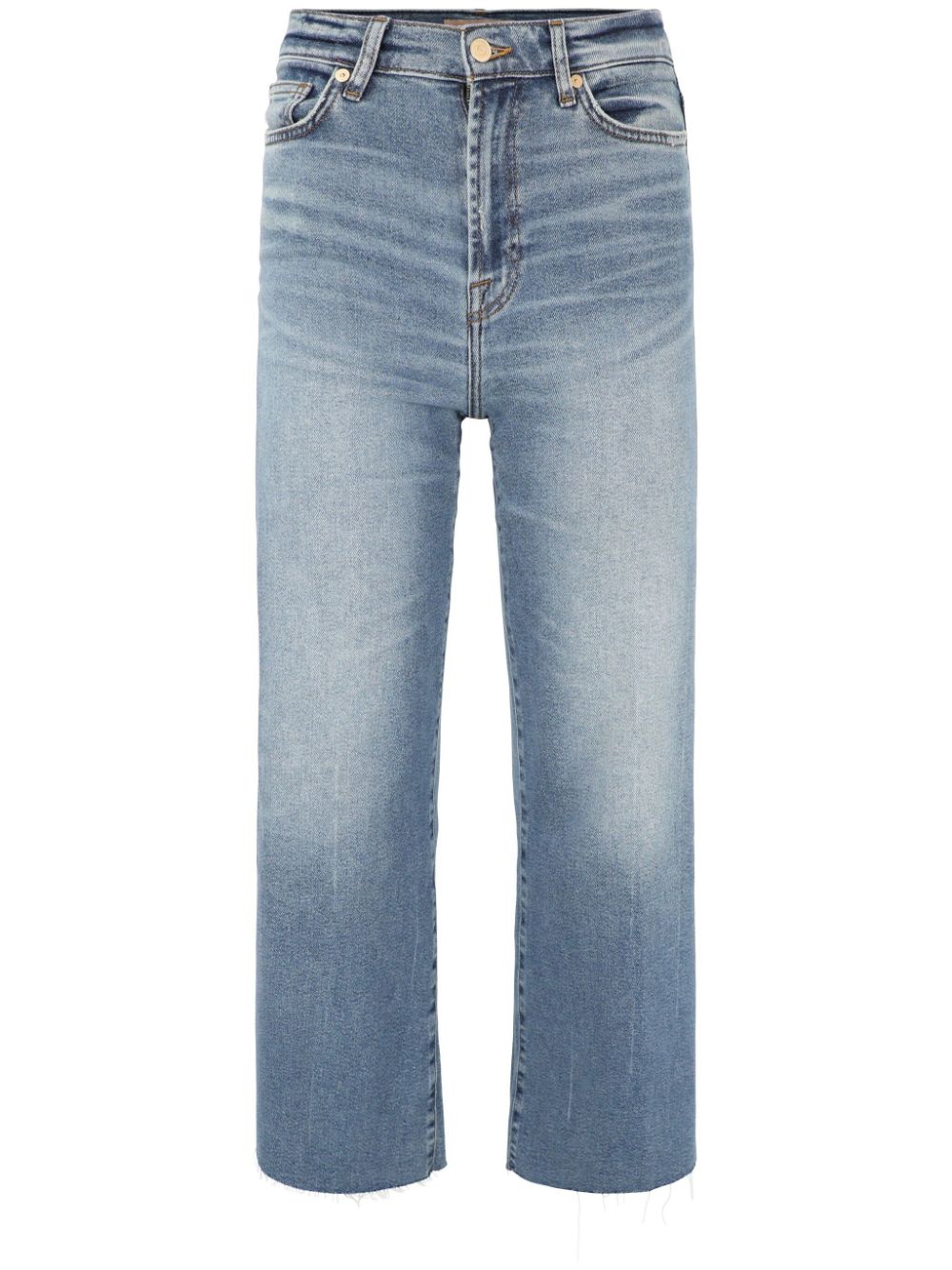 7 For All Mankind Ultra High-Rise Cropped Jo jeans - Blue von 7 For All Mankind