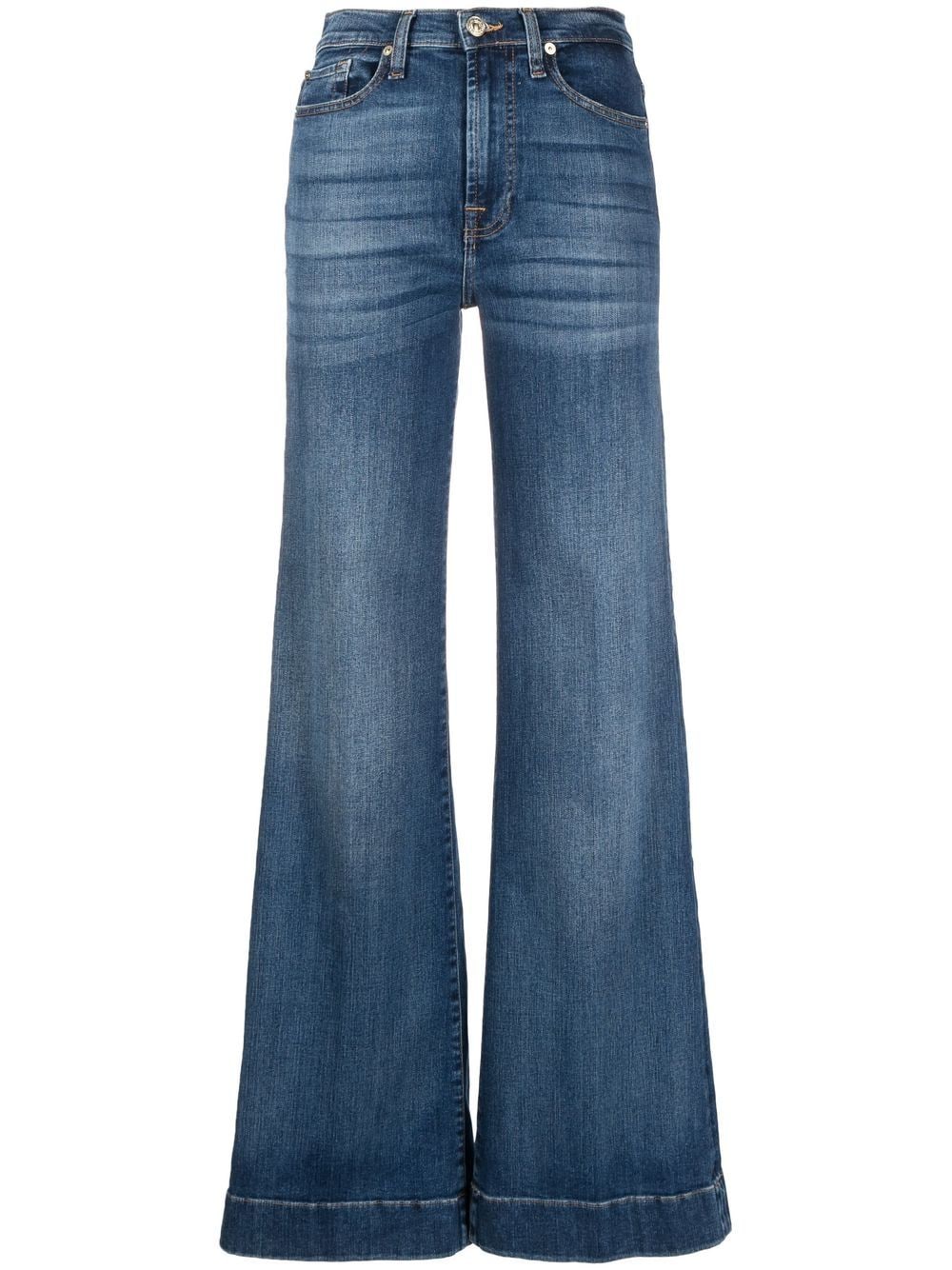 7 For All Mankind flared denim jeans - Blue von 7 For All Mankind