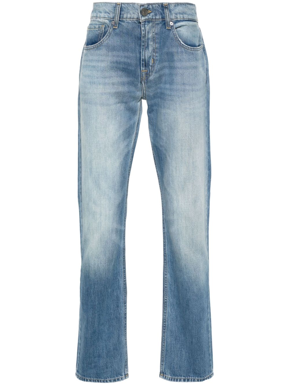 7 For All Mankind logo-patch jeans - Blue von 7 For All Mankind