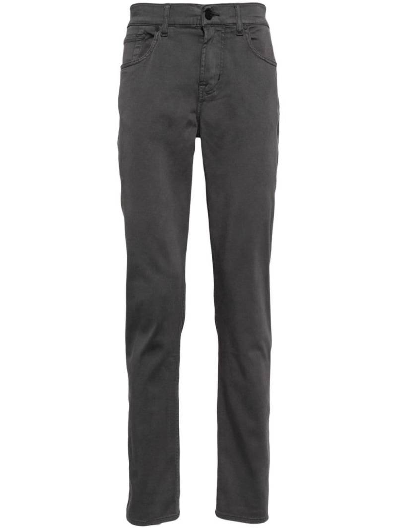 7 For All Mankind Slimmy tapered jeans - Grey von 7 For All Mankind