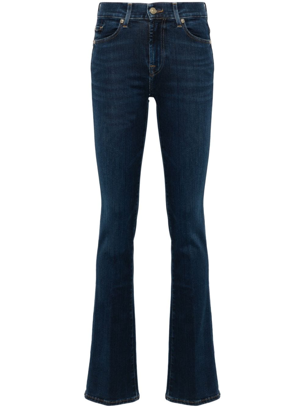 7 For All Mankind mid-rise bootcut jeans - Blue von 7 For All Mankind