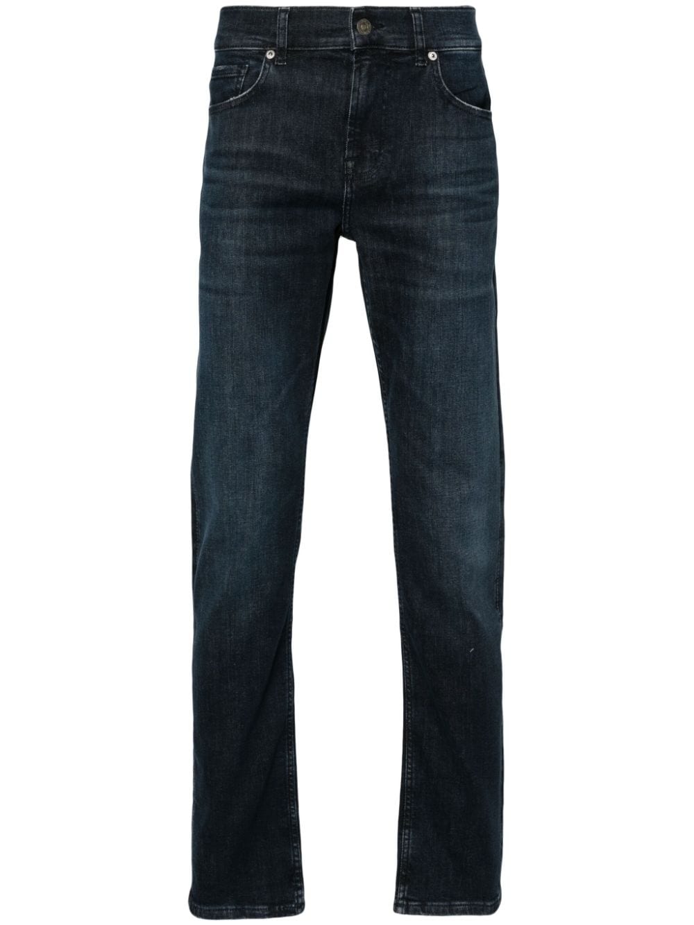 7 For All Mankind mid-rise slim-fit jeans - Blue von 7 For All Mankind