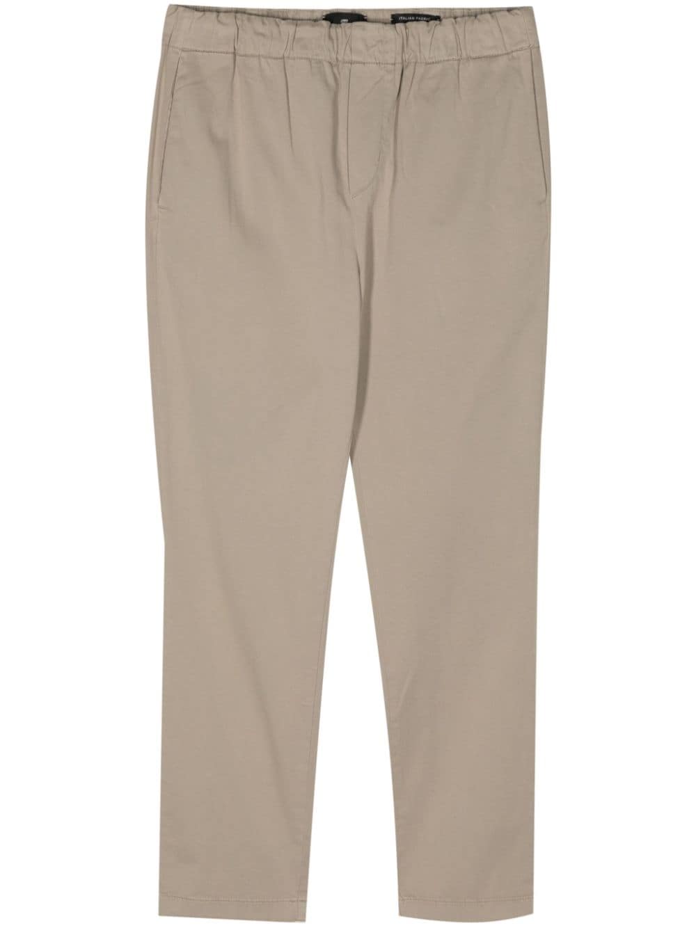 7 For All Mankind tapered-leg cotton trousers - Neutrals von 7 For All Mankind