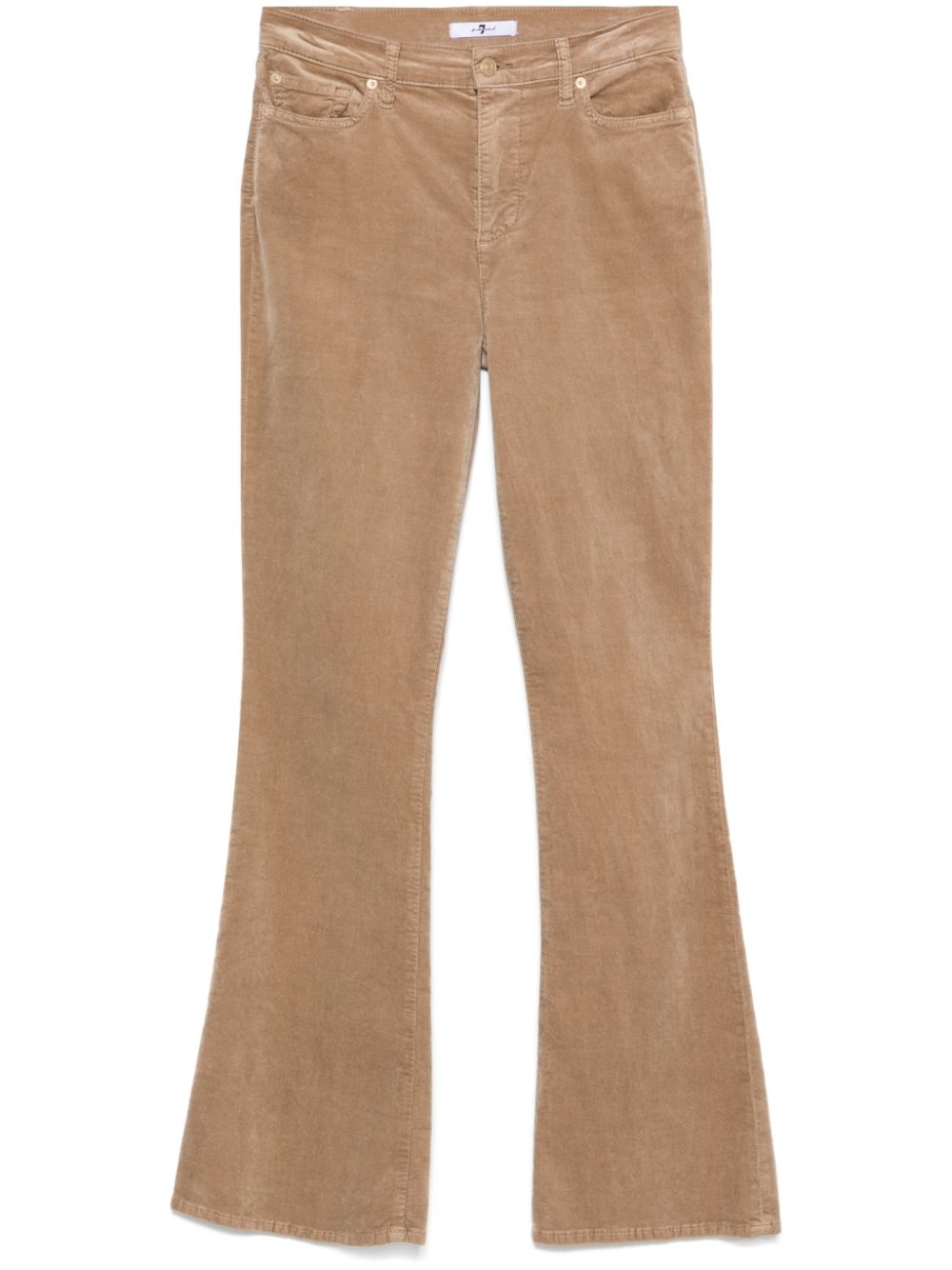 7 For All Mankind velvet trousers - Brown von 7 For All Mankind