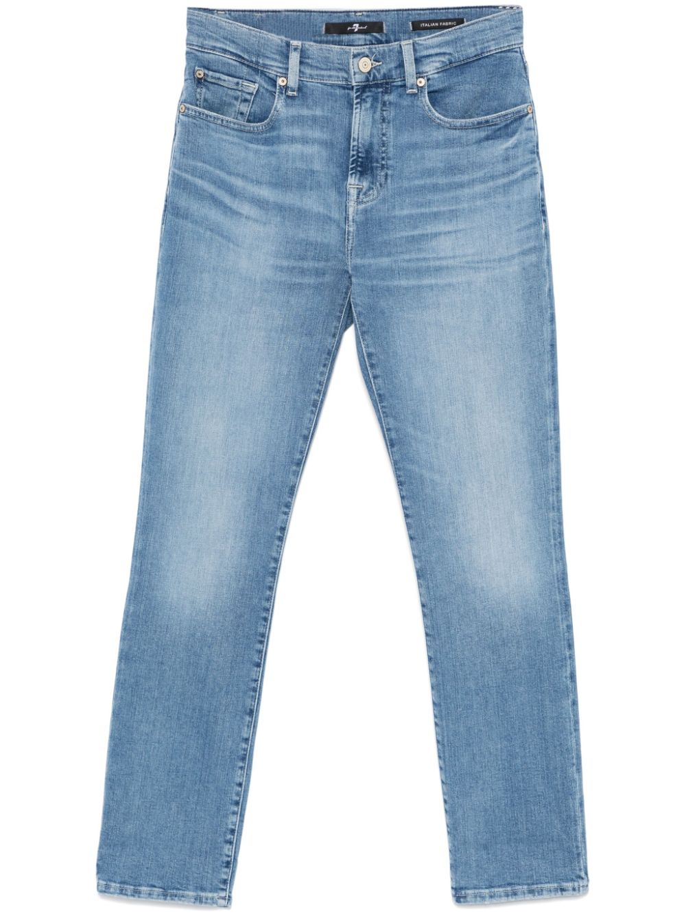 7 For All Mankind washed jeans - Blue von 7 For All Mankind