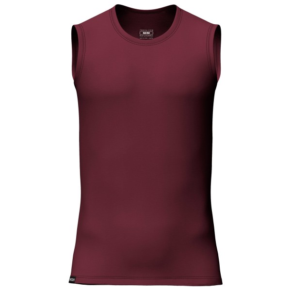7mesh - Ashlu Merino Base Layer Sleeveless - Merinounterwäsche Gr M rot von 7mesh
