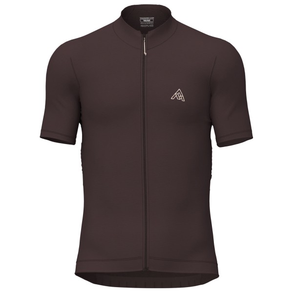 7mesh - Ashlu Merino Jersey S/S - Velotrikot Gr L braun von 7mesh