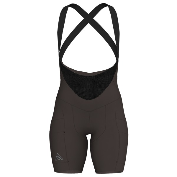 7mesh - Women's WK3 Cargo Bib Short - Velohose Gr L;M;S;XL;XS schwarz/grau von 7mesh