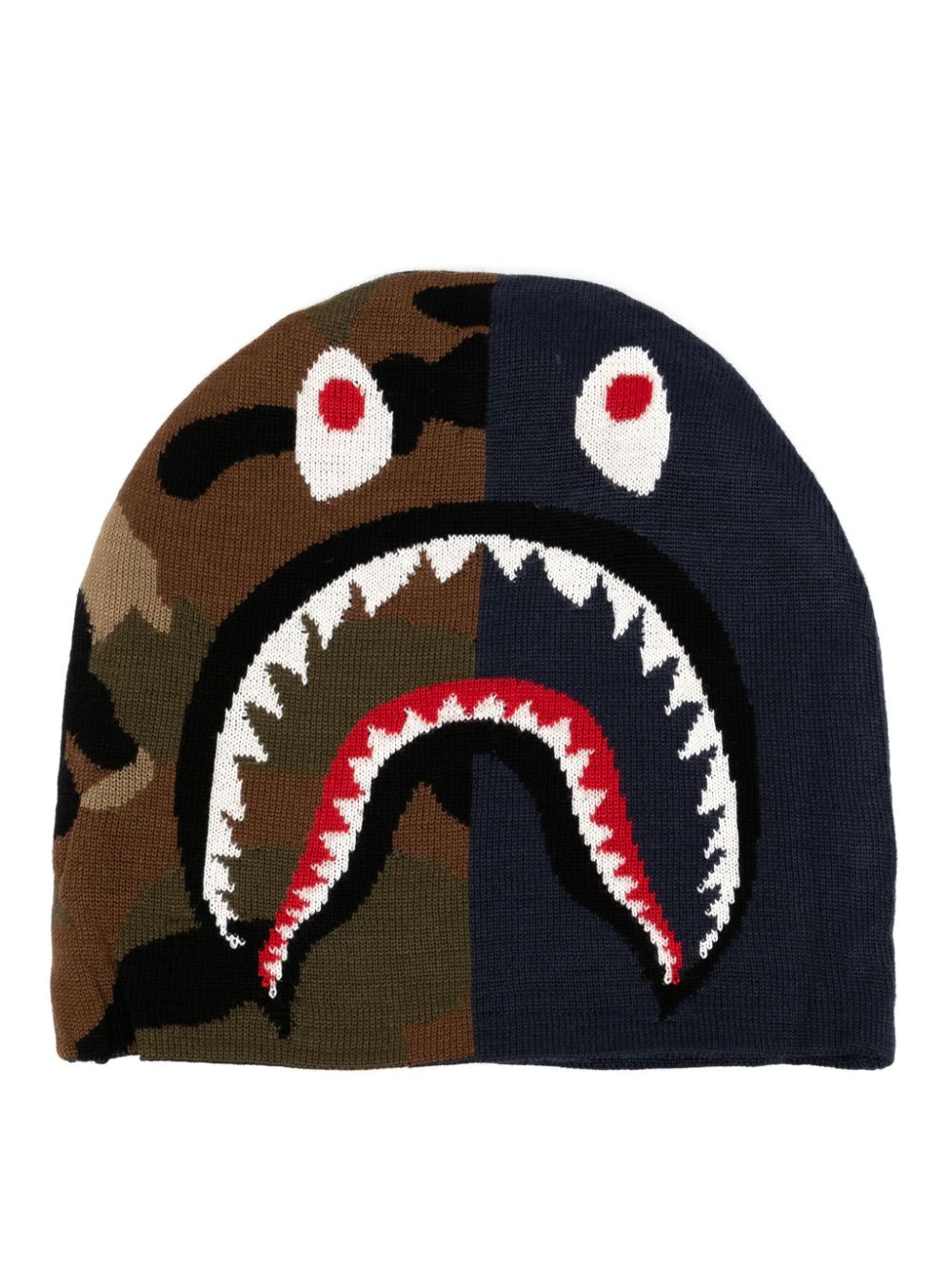 A BATHING APE® 1st shark beanie - Blue von A BATHING APE®