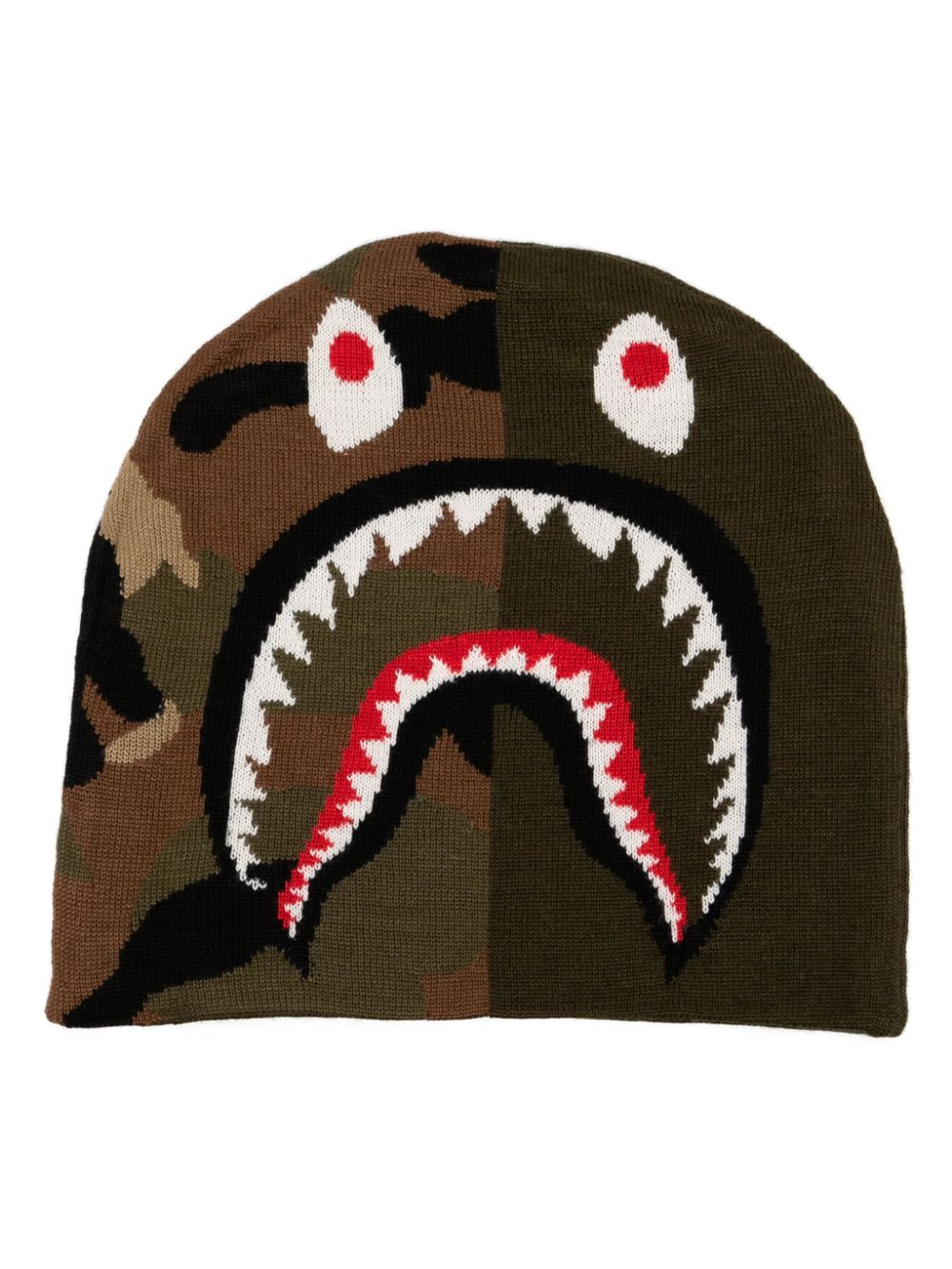 A BATHING APE® 1st shark beanie - Green von A BATHING APE®