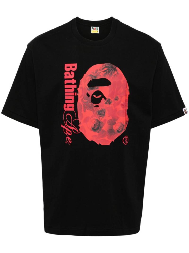 A BATHING APE® ABC CAMO MILO T-shirt - Black von A BATHING APE®