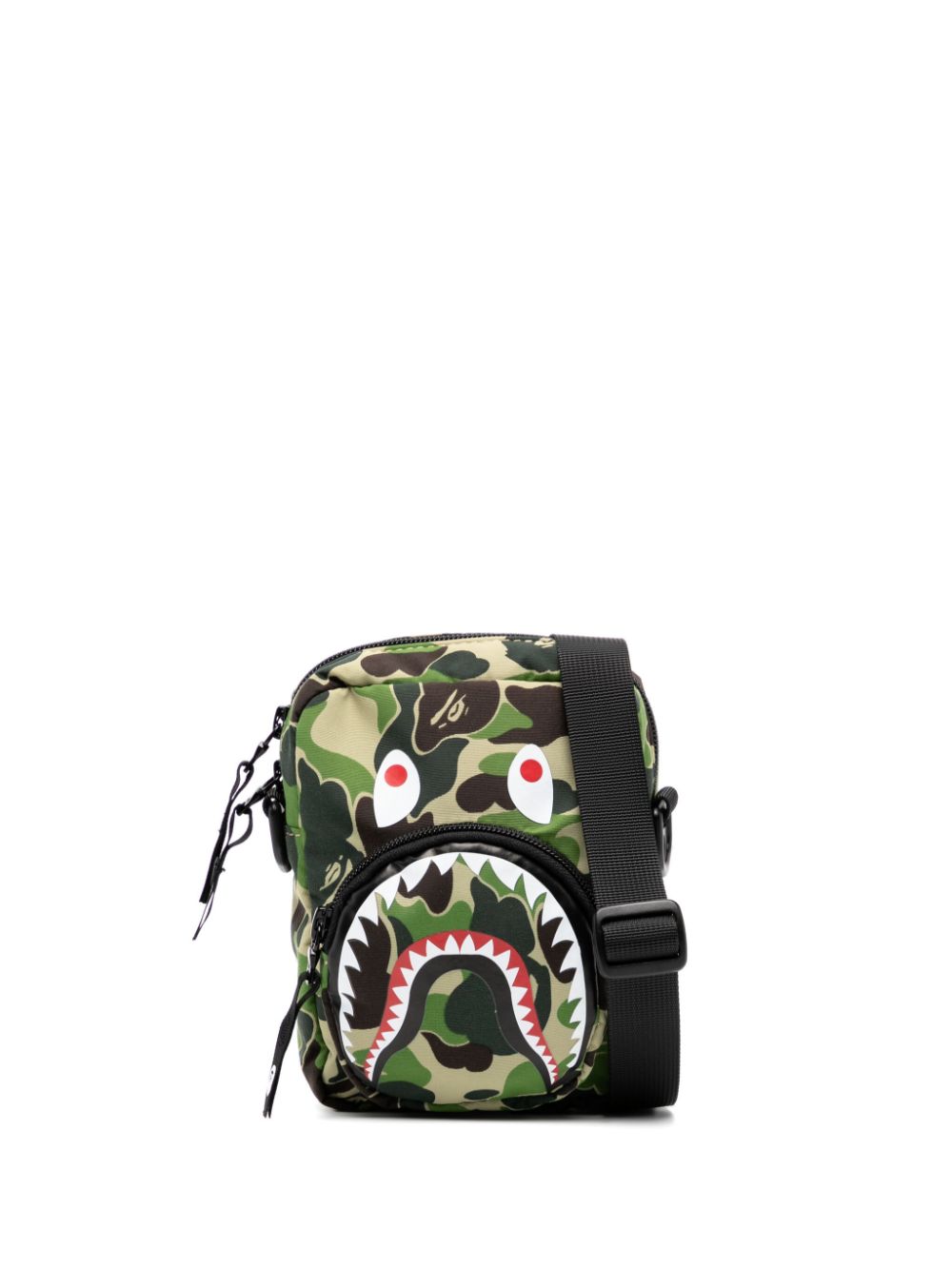 A BATHING APE® ABC CAMO SHARK mini bag - Green von A BATHING APE®