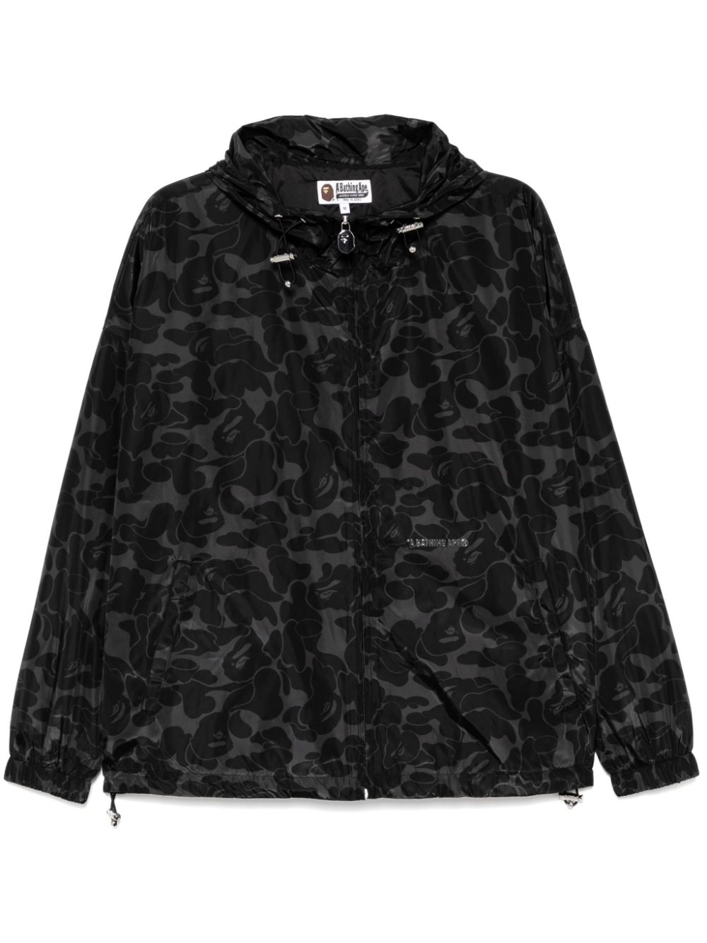 A BATHING APE® ABC Camo lightweight jacket - Black von A BATHING APE®