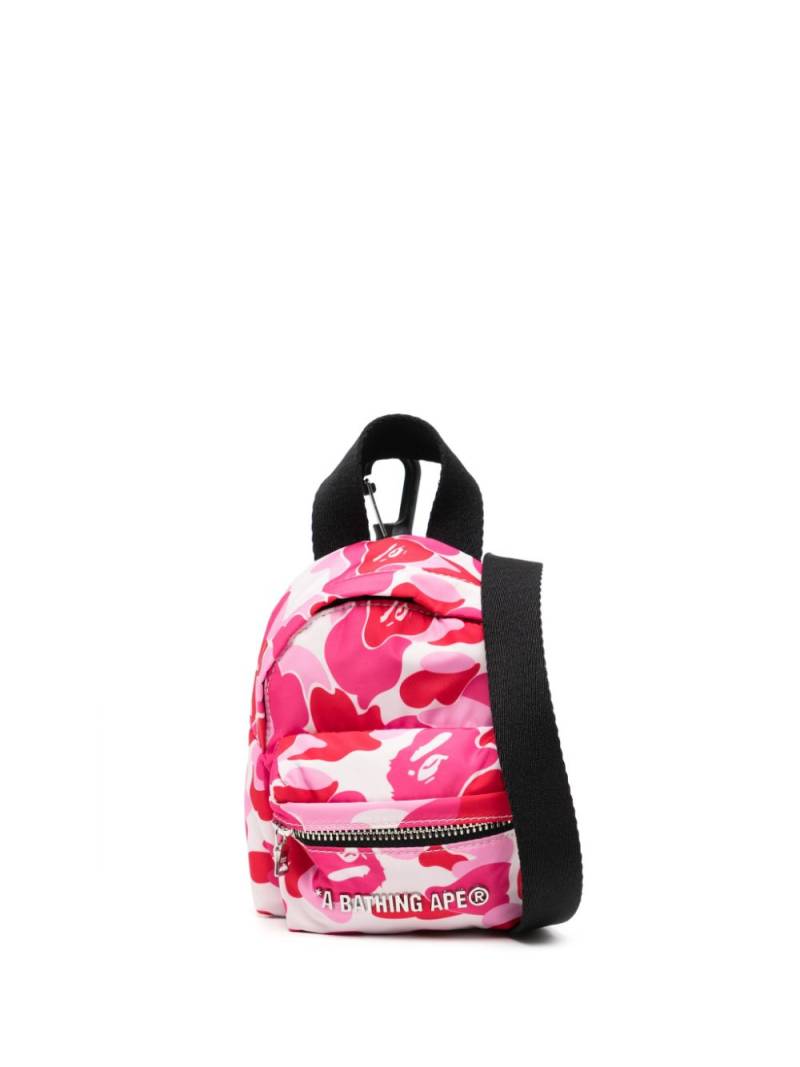 A BATHING APE® ABC Camo print backpack - Pink von A BATHING APE®