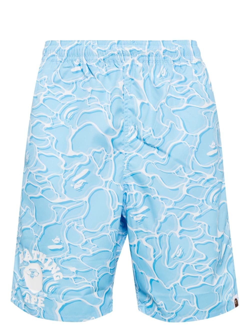 A BATHING APE® ABC-camo-printed swim short - Blue von A BATHING APE®