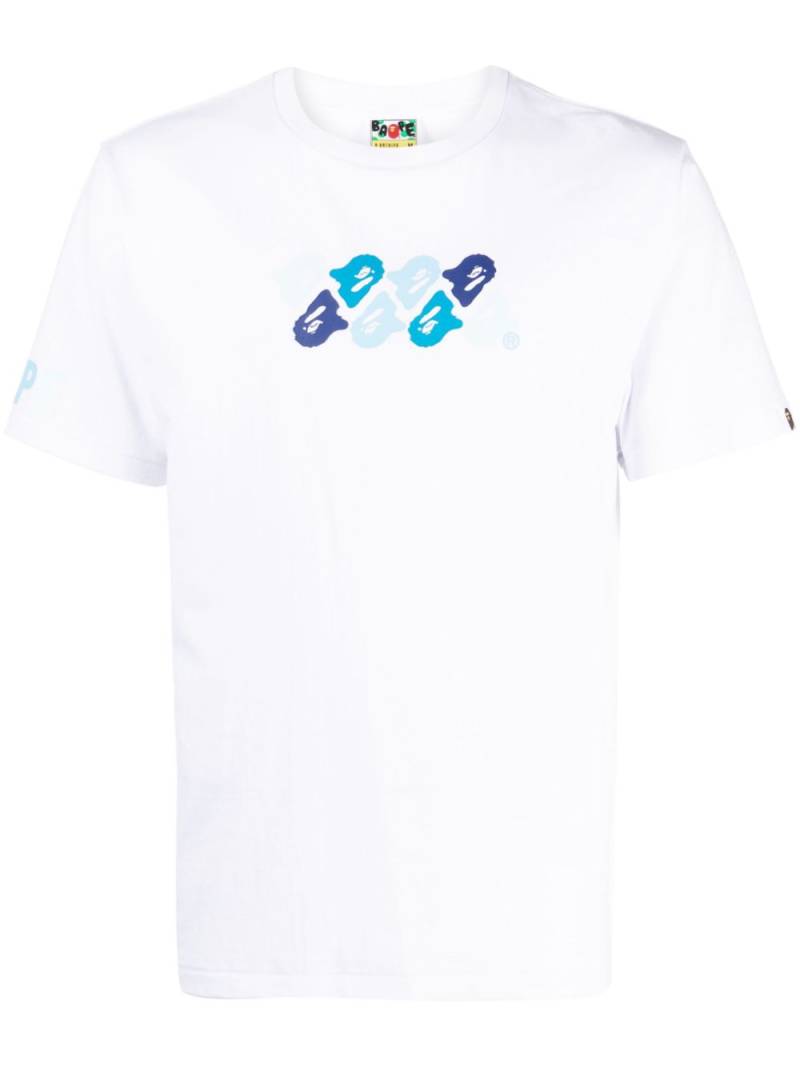 A BATHING APE® ABC camouflage-print T-shirt - White von A BATHING APE®