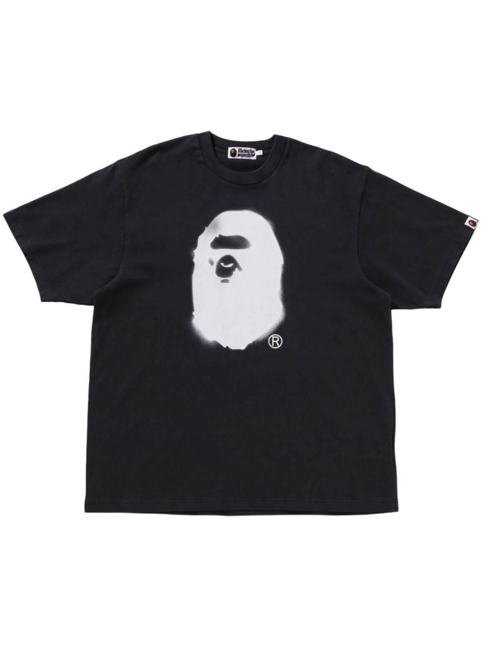 A BATHING APE® Ape Head cotton T-shirt - Black von A BATHING APE®