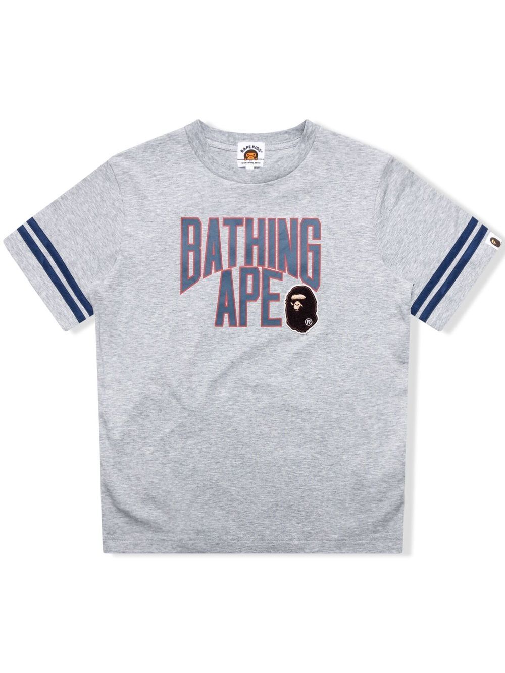 A BATHING APE® Ape Head patch T-shirt - Grey von A BATHING APE®