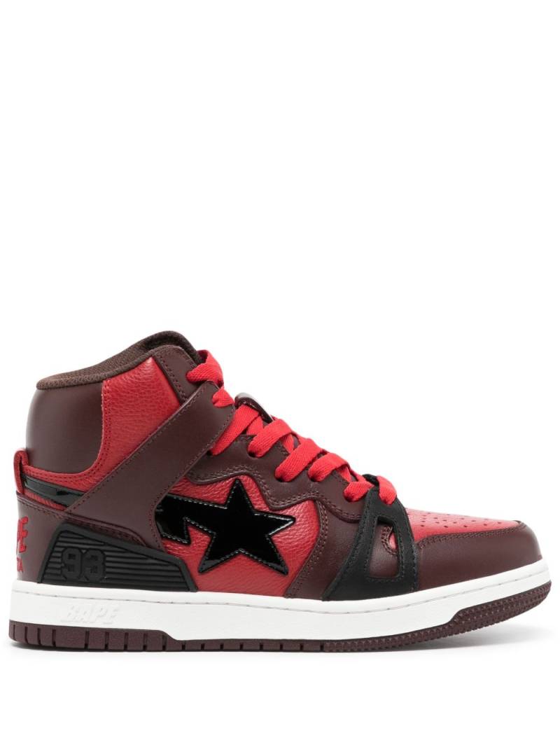 A BATHING APE® Bape STA Mid sneakers - Red von A BATHING APE®