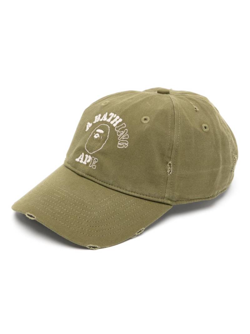 A BATHING APE® BAPE STA Terry Cap - Green von A BATHING APE®