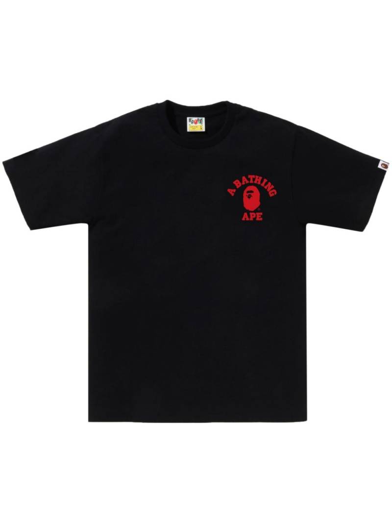 A BATHING APE® Color Camo cotton T-shirt - Black von A BATHING APE®