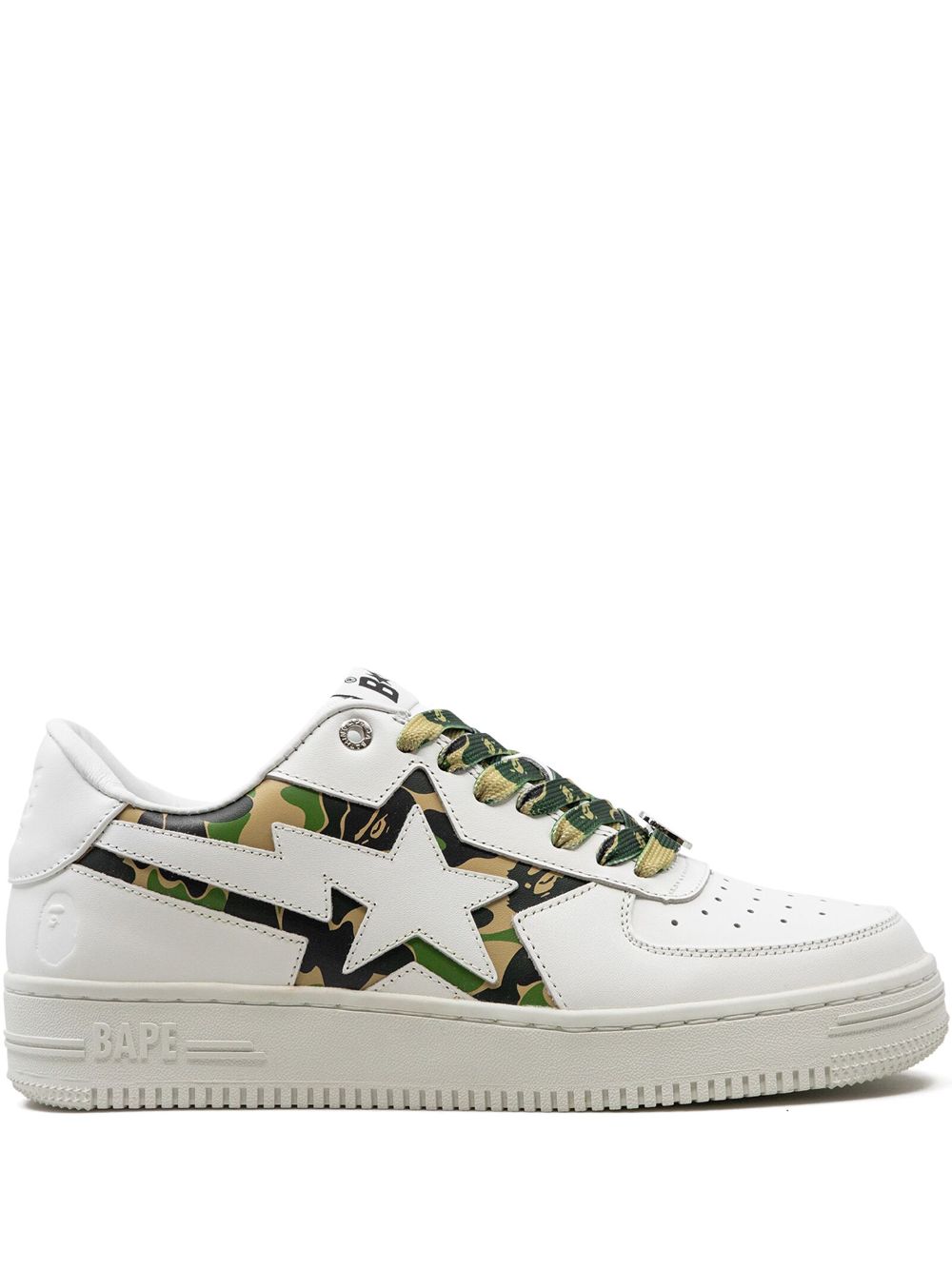 A BATHING APE® Icon Abc Camo "Green" sneakers - White von A BATHING APE®