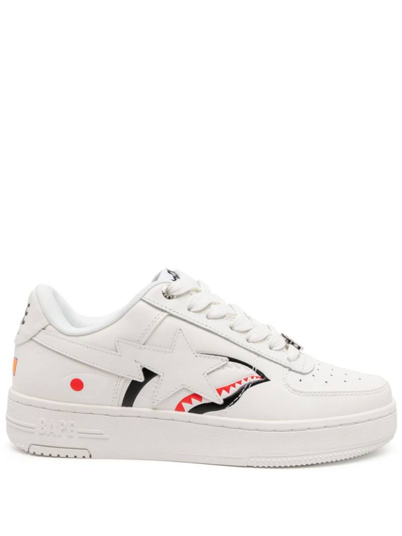 A BATHING APE® STA Shark M2 sneakers - White von A BATHING APE®