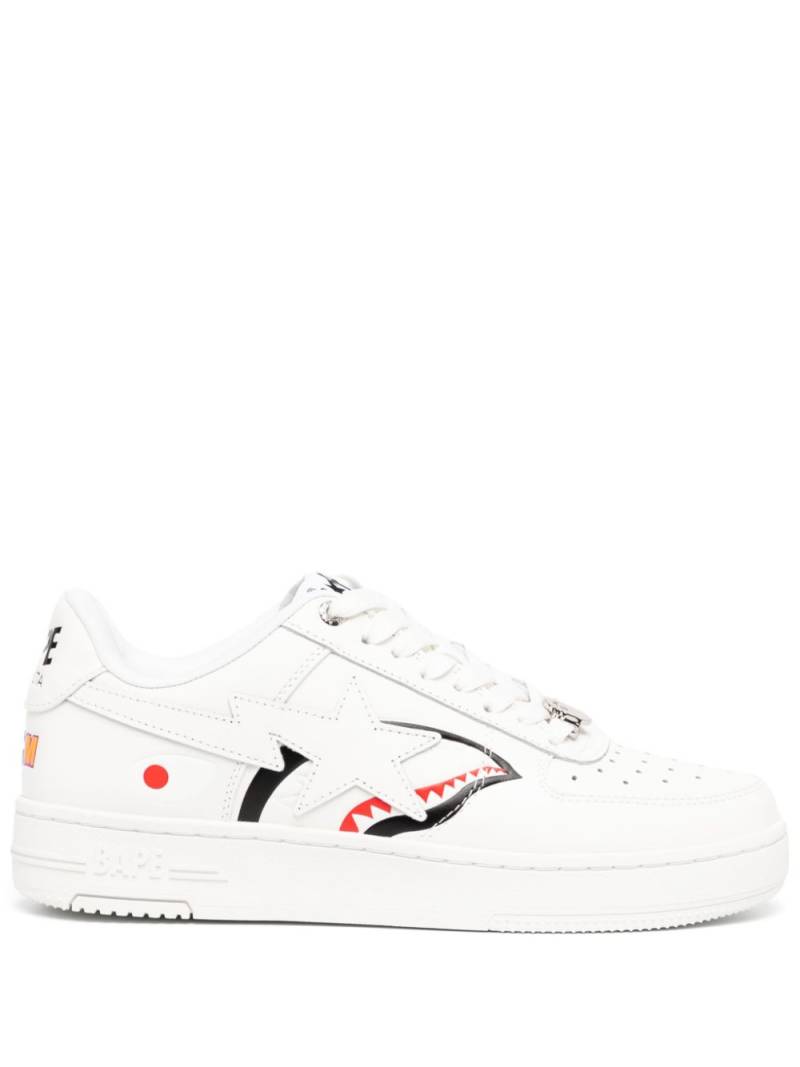 A BATHING APE® STA Shark M2 sneakers - White von A BATHING APE®