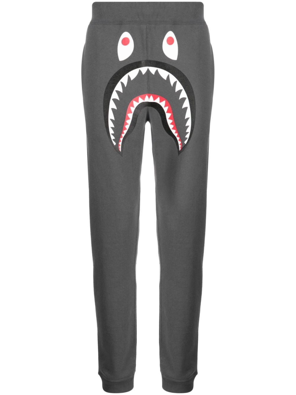 A BATHING APE® Shark Teeth-print track pants - Grey von A BATHING APE®
