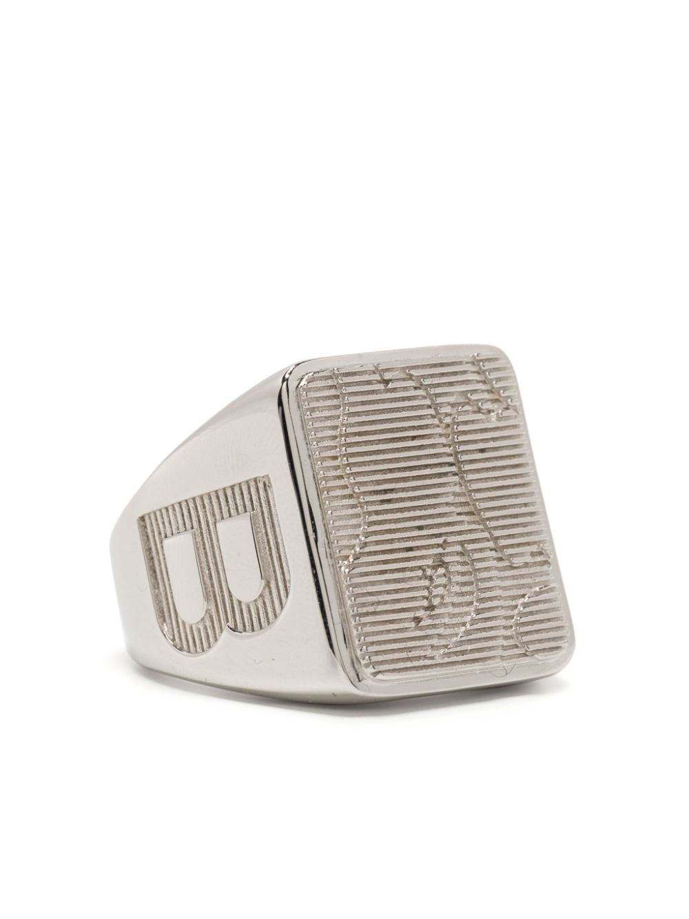 A BATHING APE® camo signet ring - Silver von A BATHING APE®