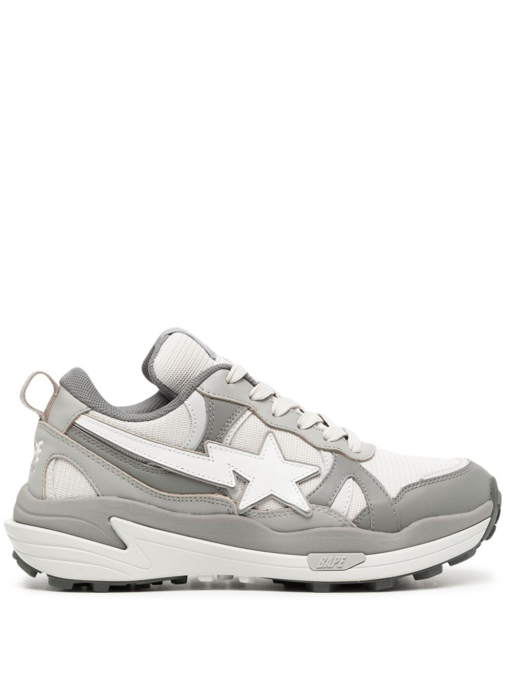 A BATHING APE® chunky-sole lace-up sneakers - Grey von A BATHING APE®