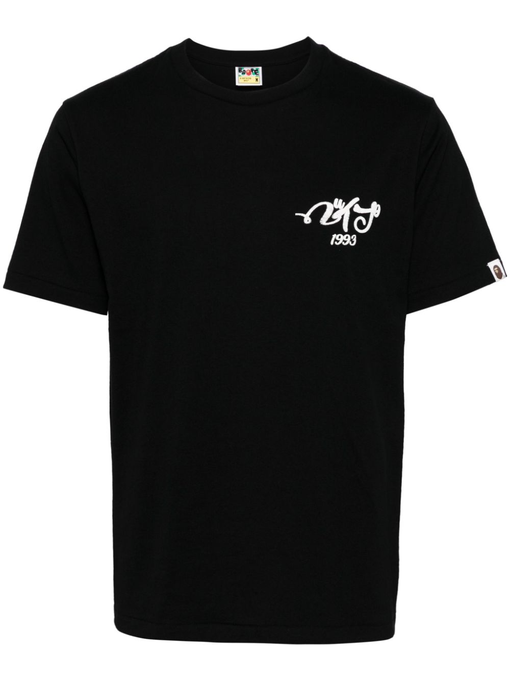 A BATHING APE® embroidered T-shirt - Black von A BATHING APE®